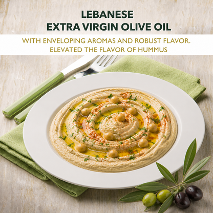 Mont des Oliviers Lebanese Extra Virgin Olive Oil – 3L Tin
